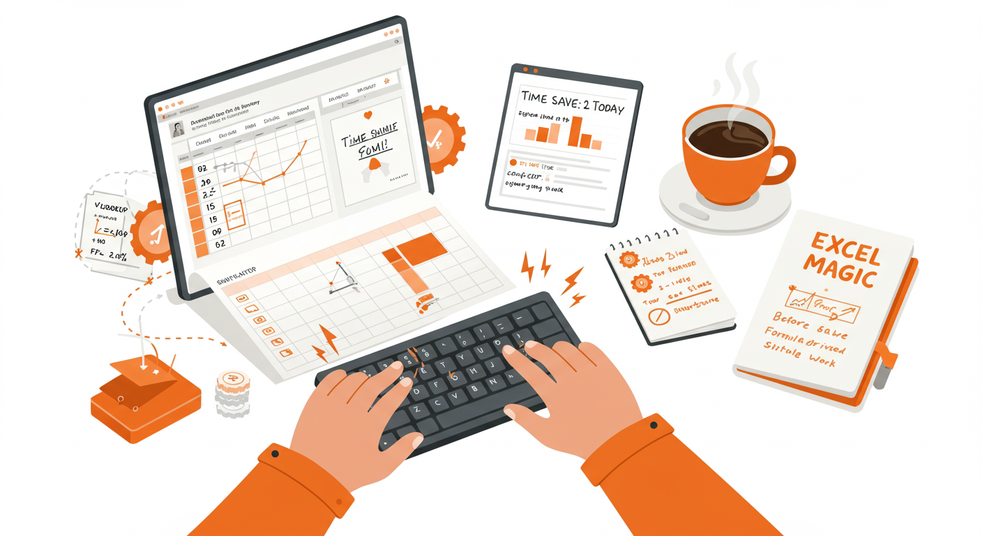 Excel productivity hacks demonstration