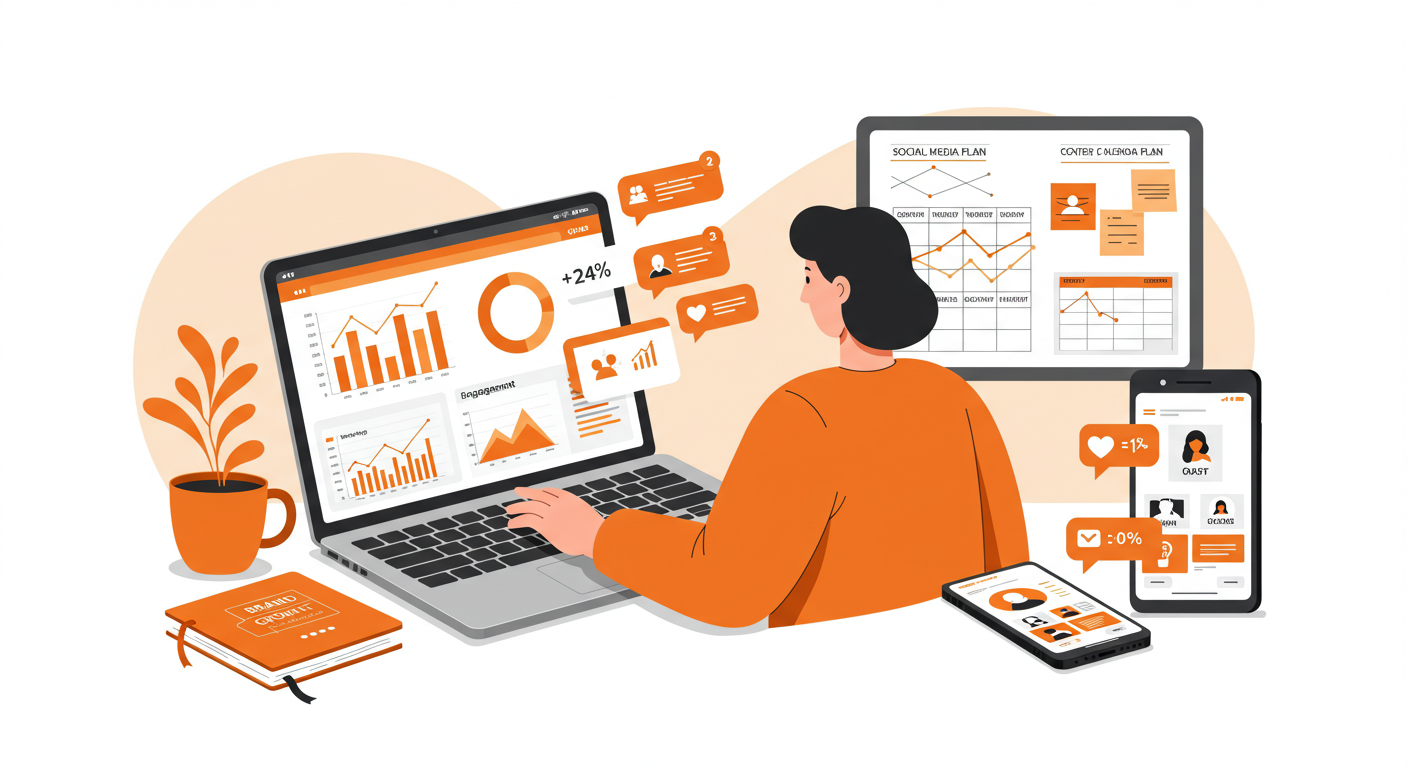 Beginner learning digital marketing