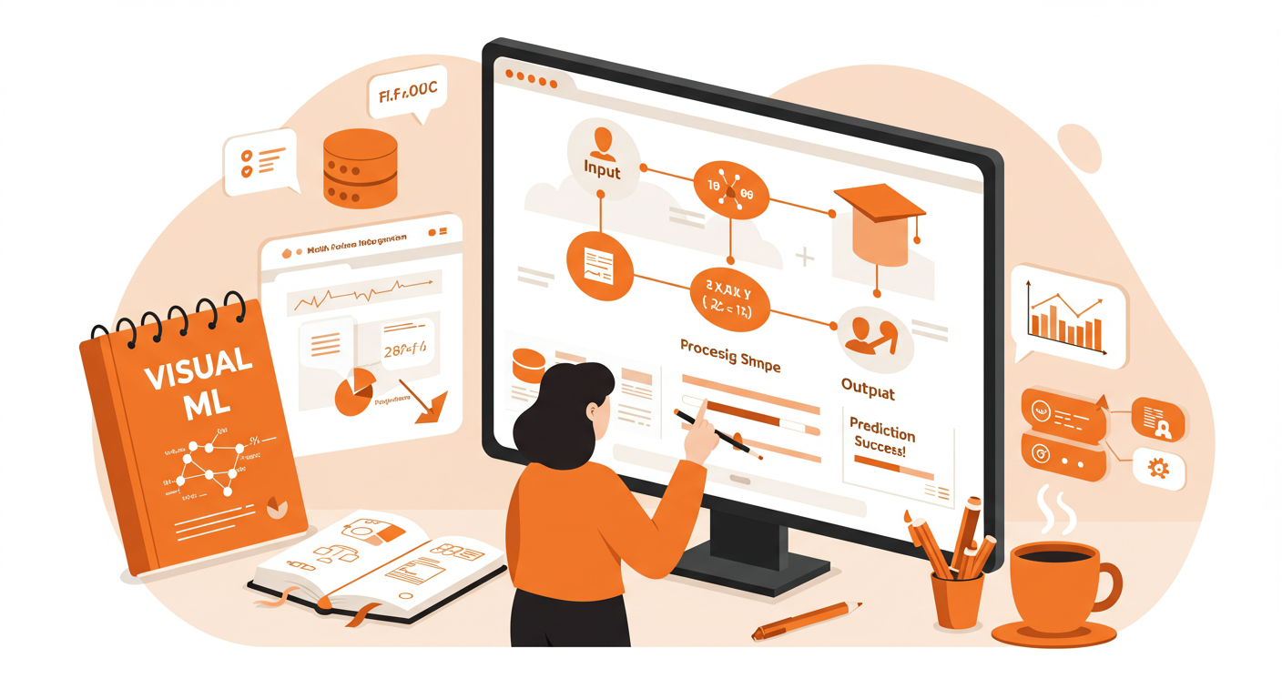 Visual machine learning guide