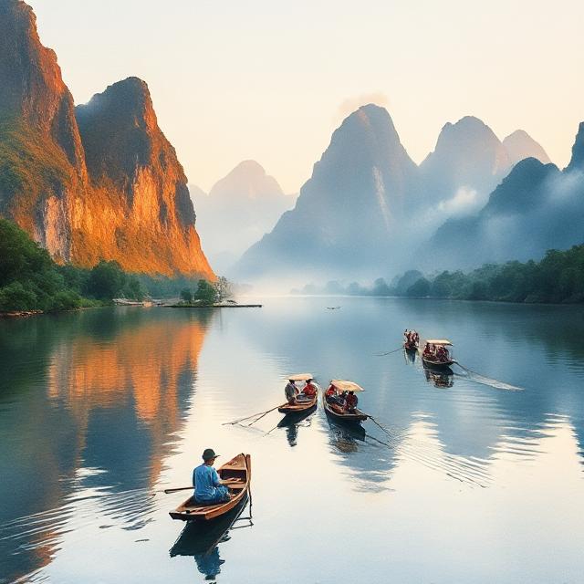 Yangshuo Karst Mountains