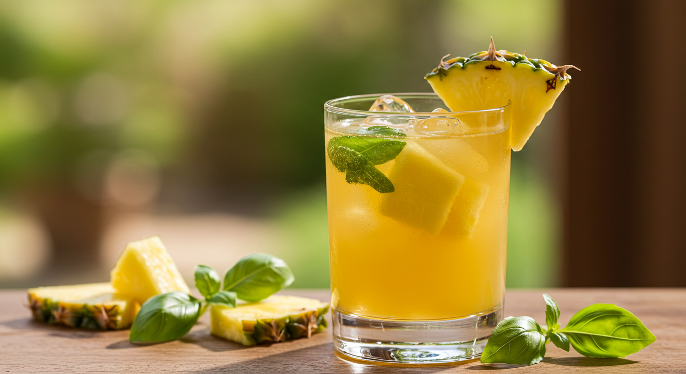 Pineapple Basil Smash