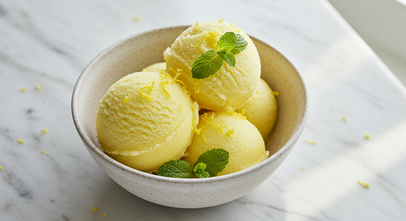 Lemon Sorbet