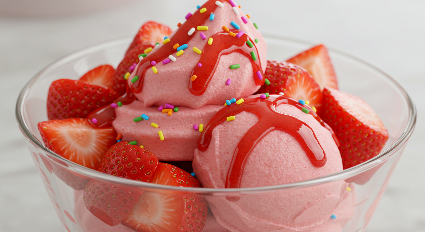 Strawberry Dream Frozen Yogurt