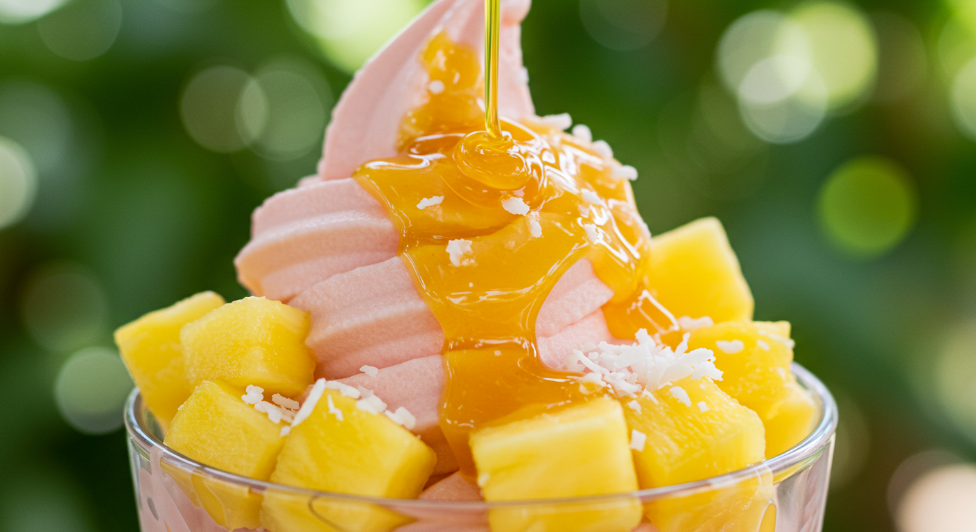 Tropical Delight Frozen Yogurt