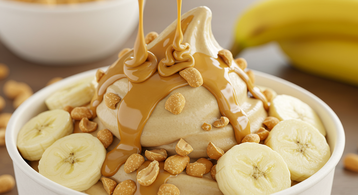 Peanut Butter Bliss Frozen Yogurt