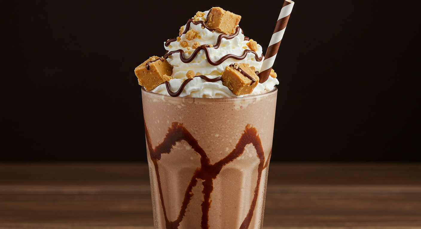 Peanut Butter & Chocolate Milkshake