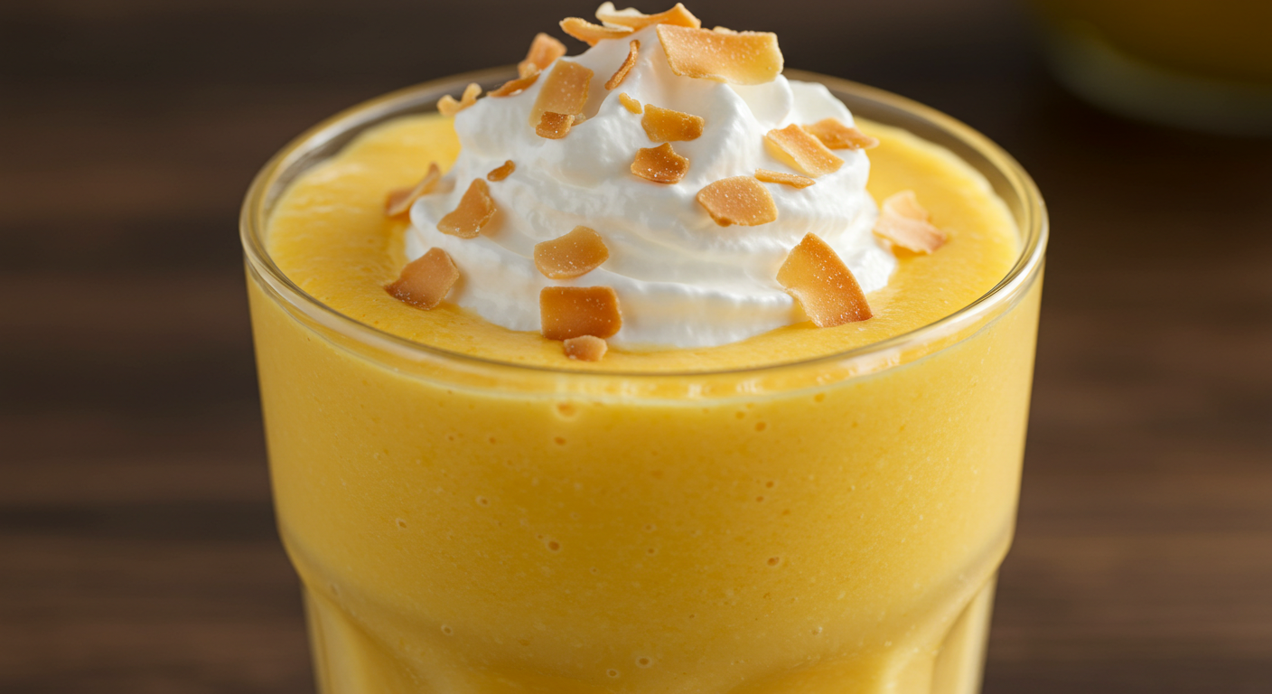 Tropical Mango Milkshake