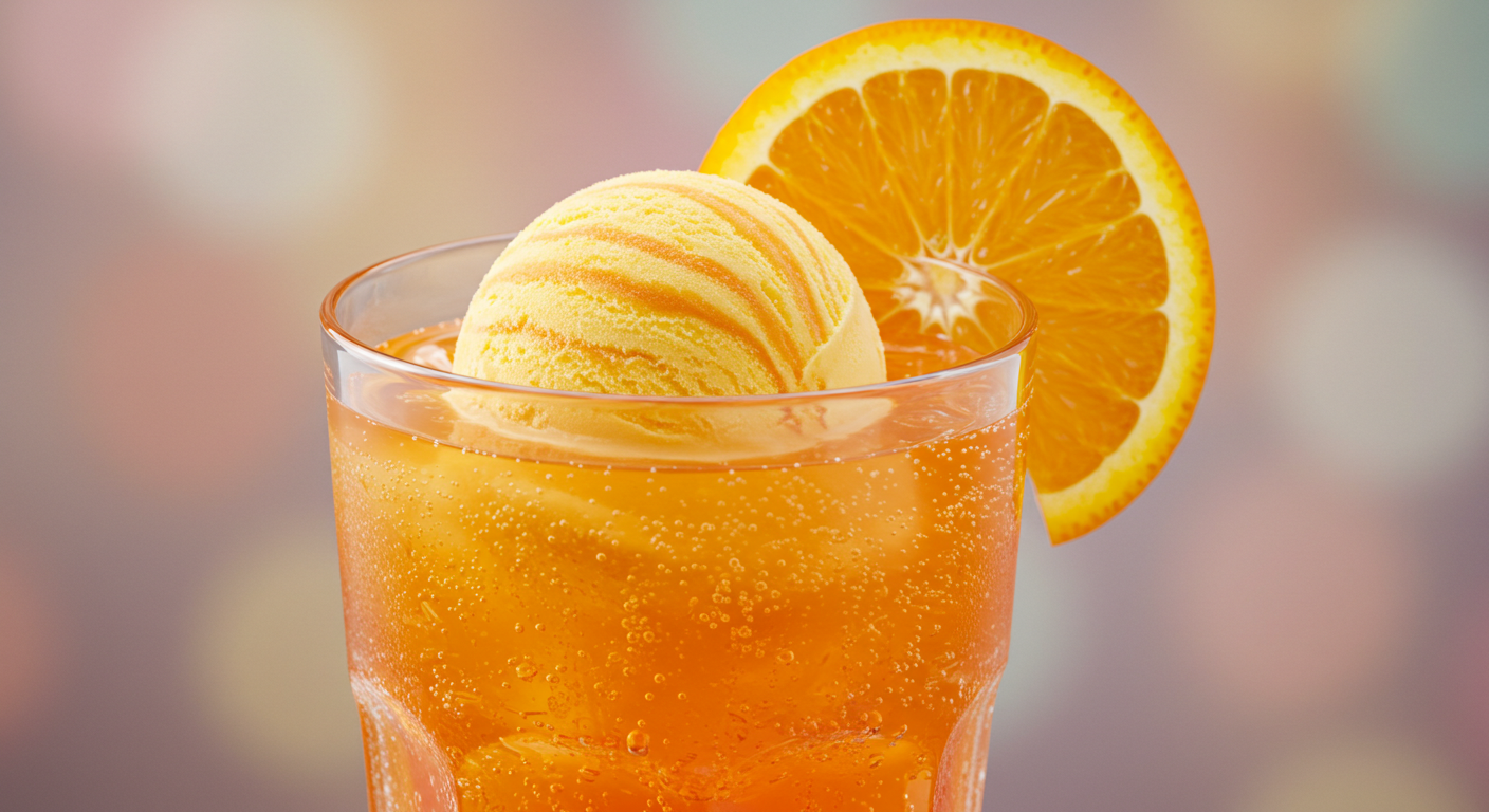 Orange Soda Float