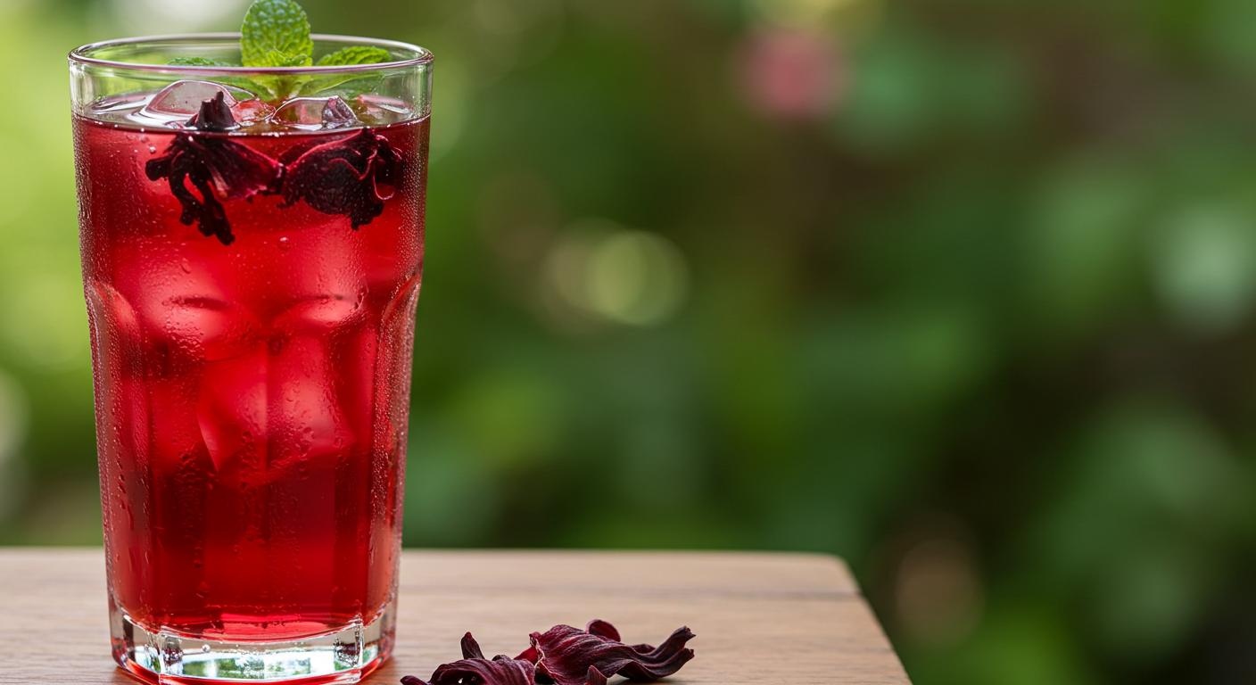 Hibiscus Iced Tea