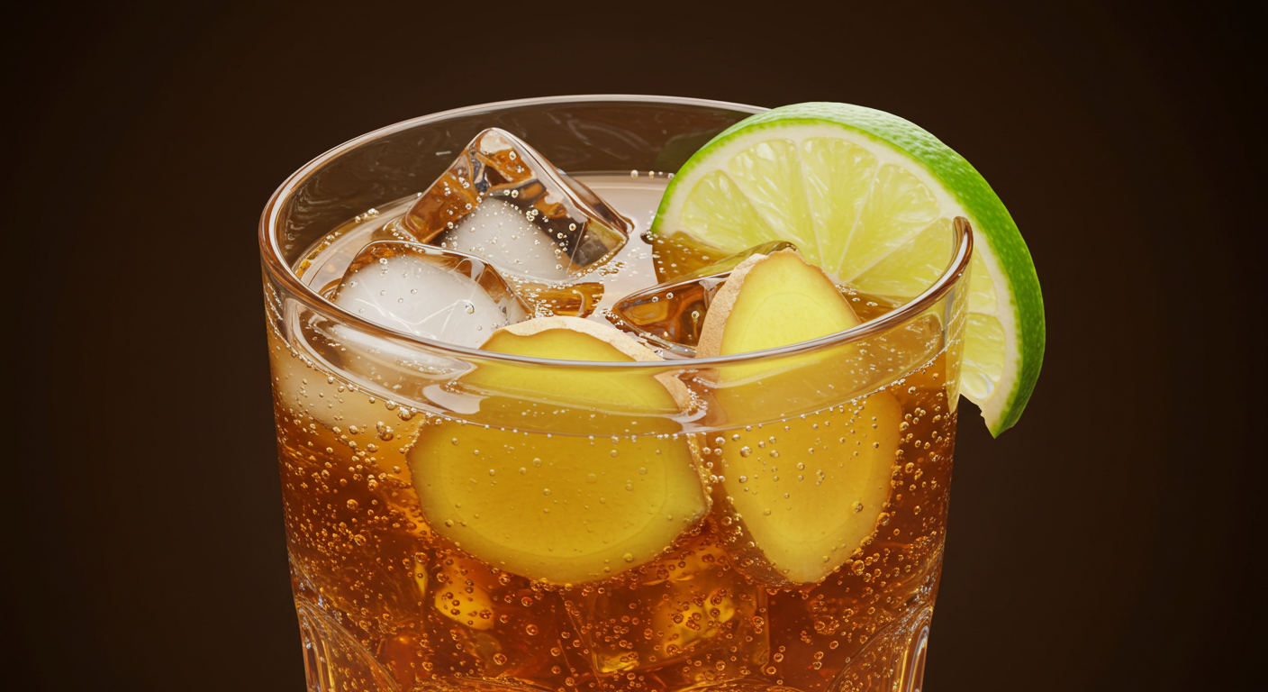 Lime & Ginger Iced Tea
