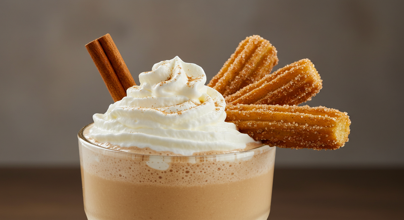 Churro Cinnamon Swirl Milkshake