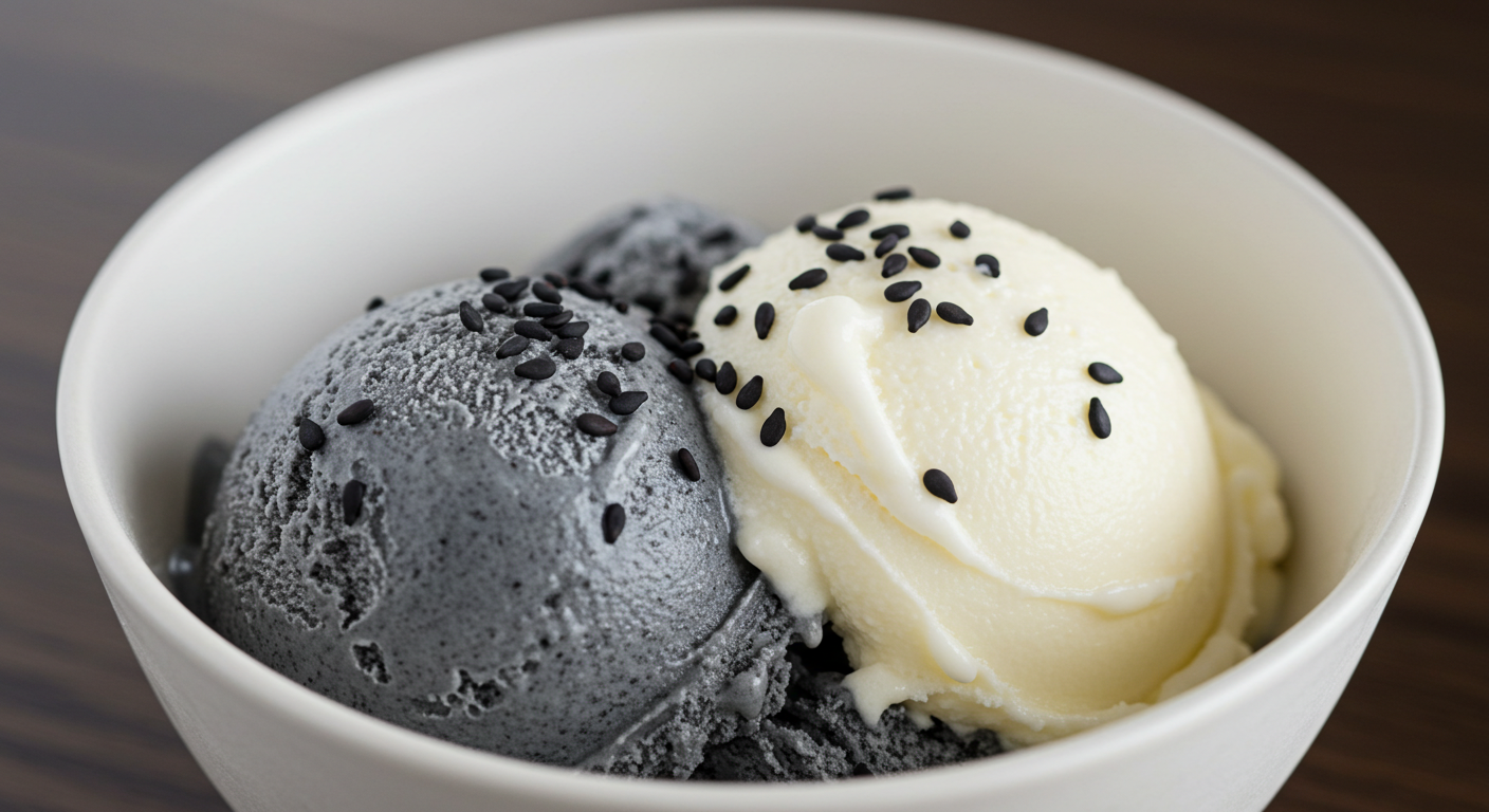 Black Sesame & Vanilla Bean