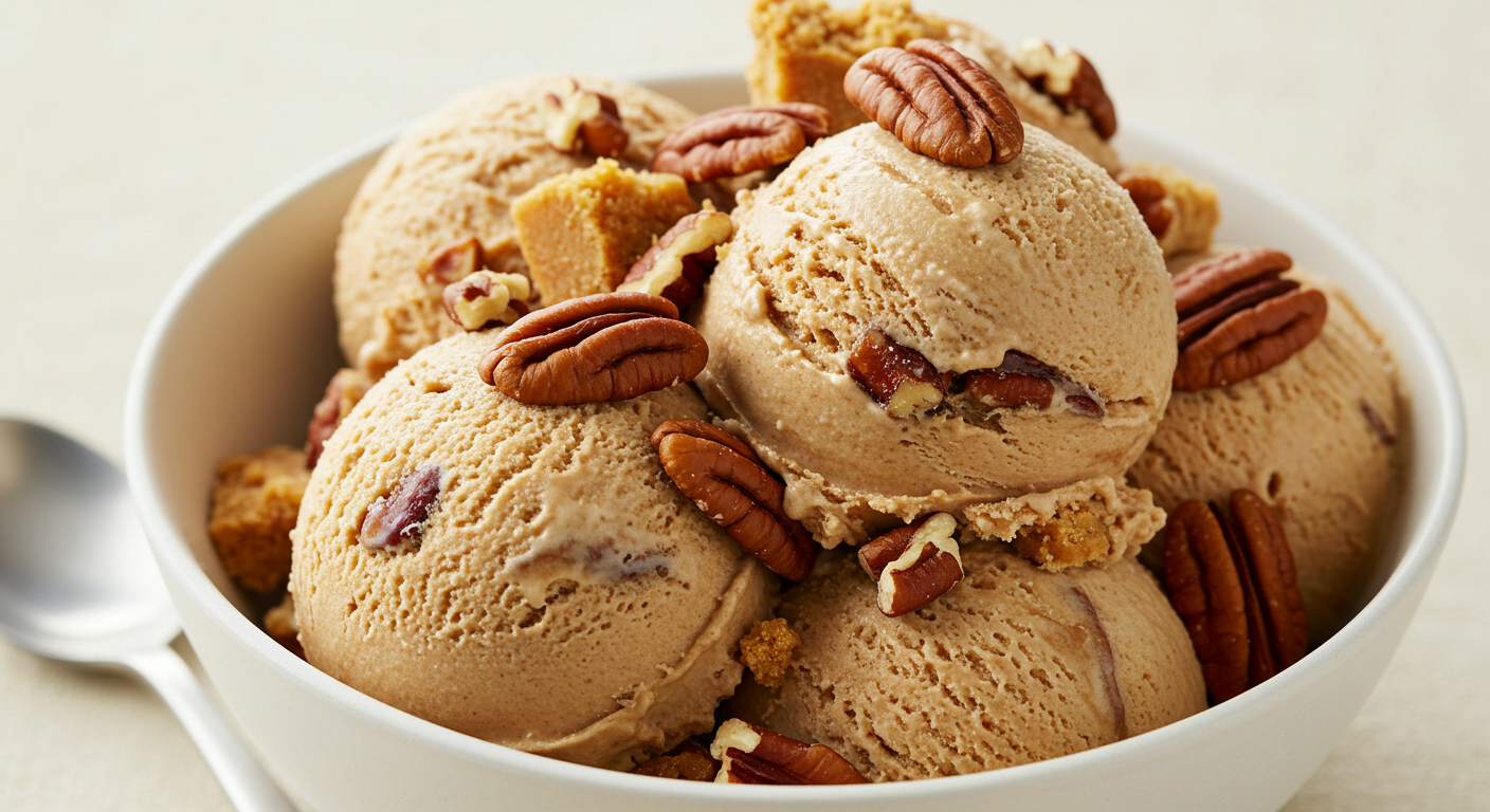 Bourbon Pecan Pie Ice Cream