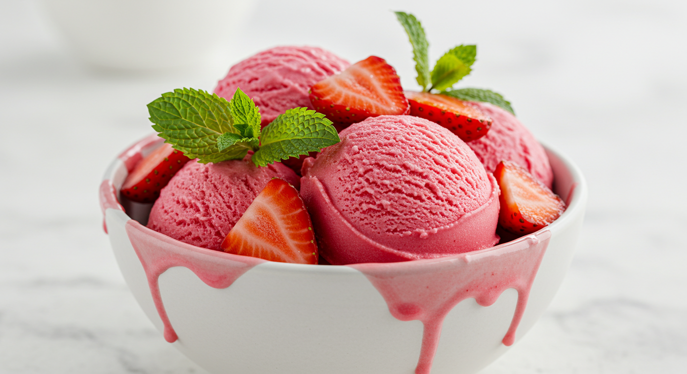 Strawberry Ice Cream