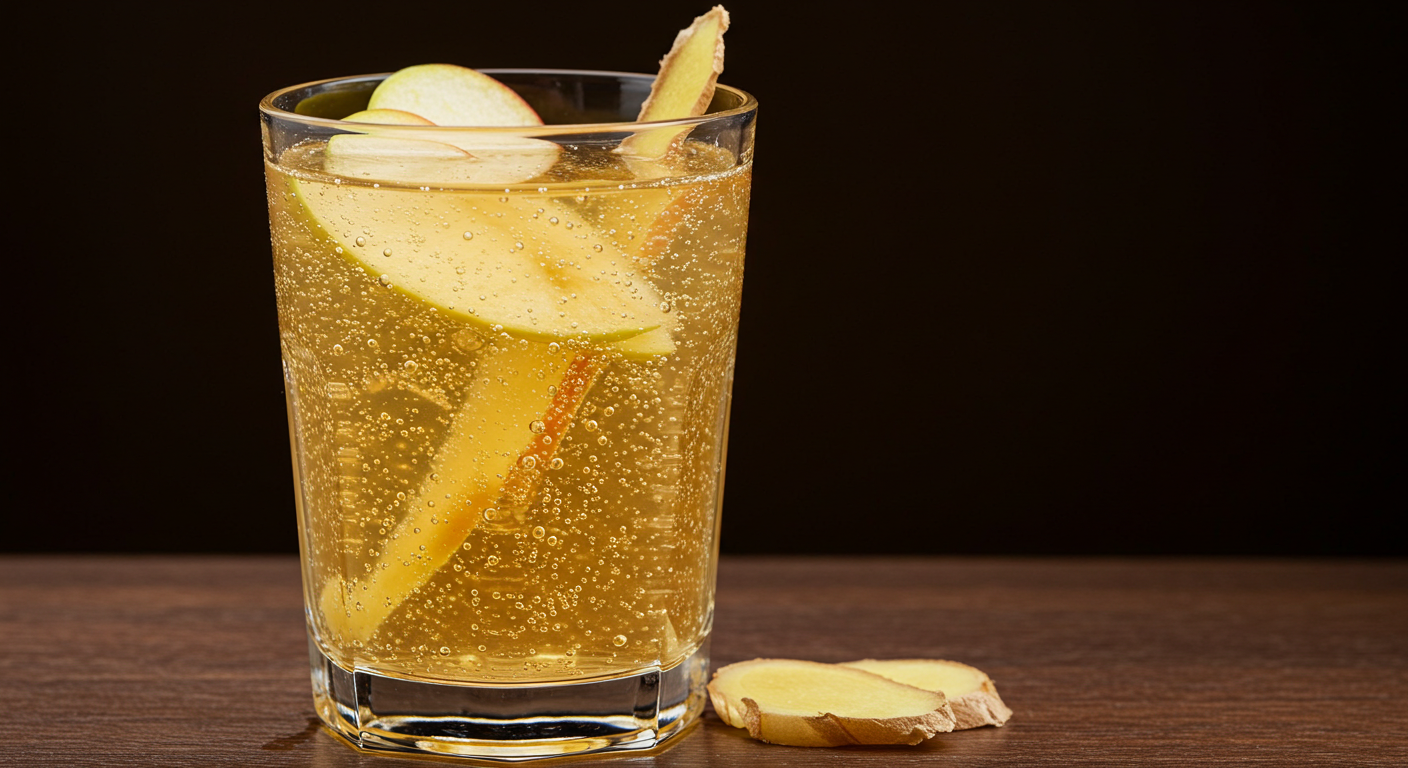 Sparkling Apple Ginger