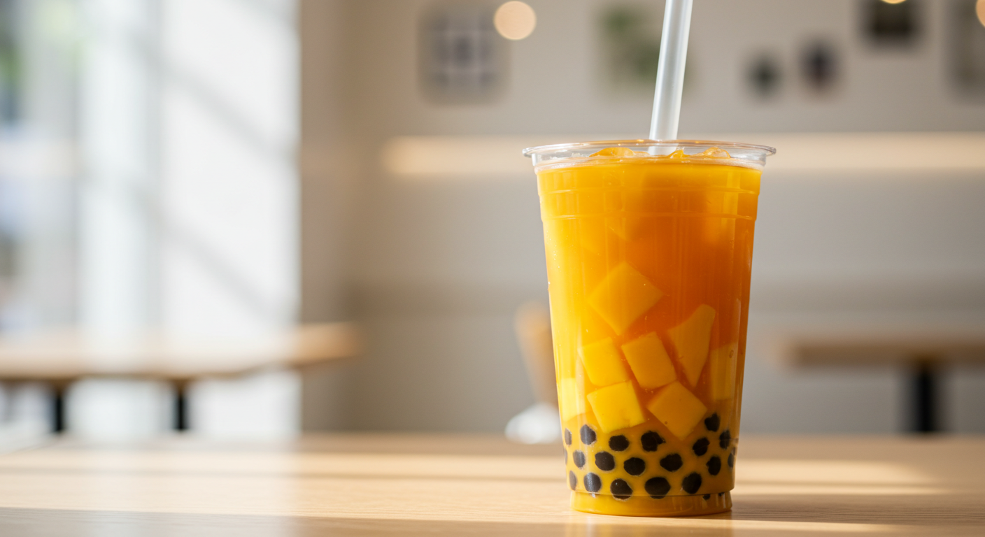 Mango Bubble Tea