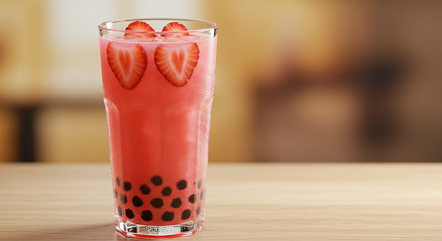 Strawberry Bubble Tea