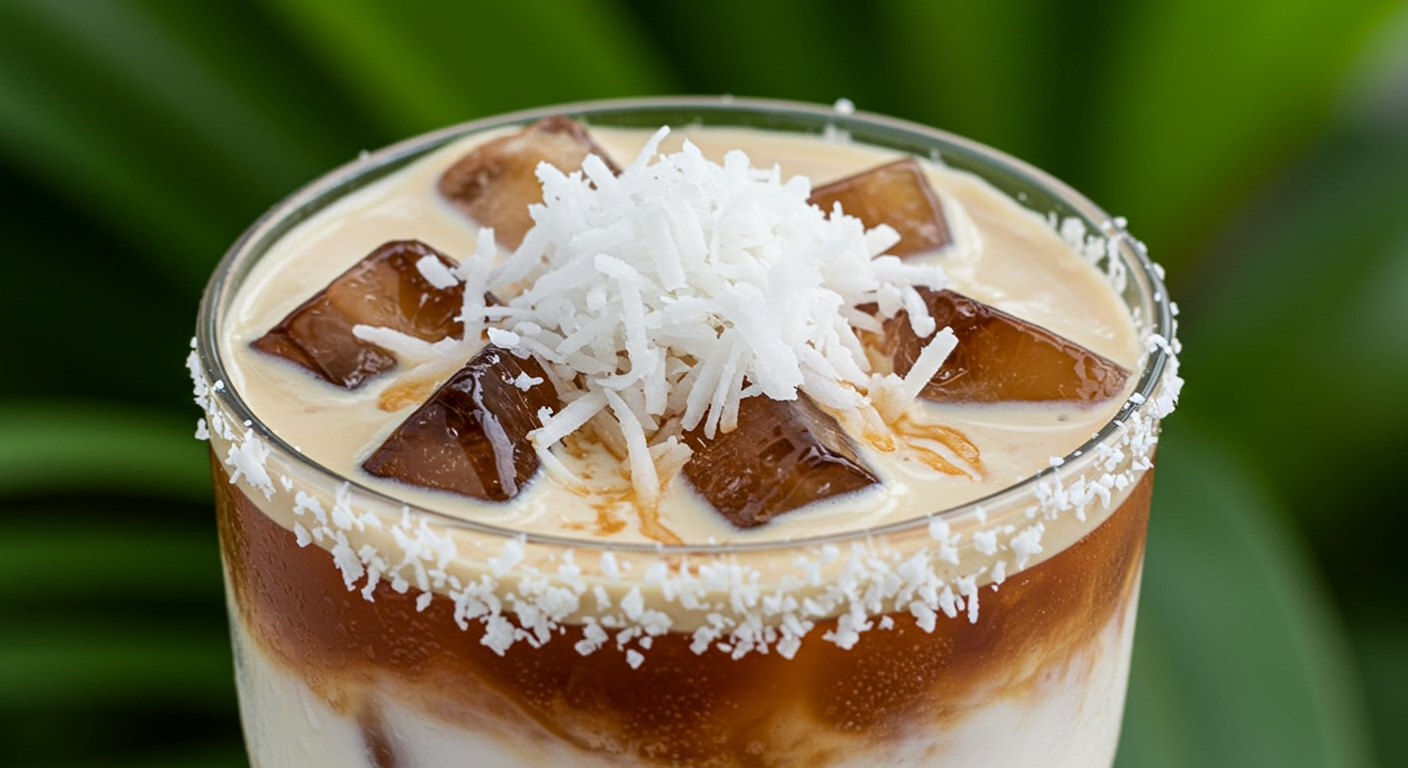 Iced Coconut Coffee