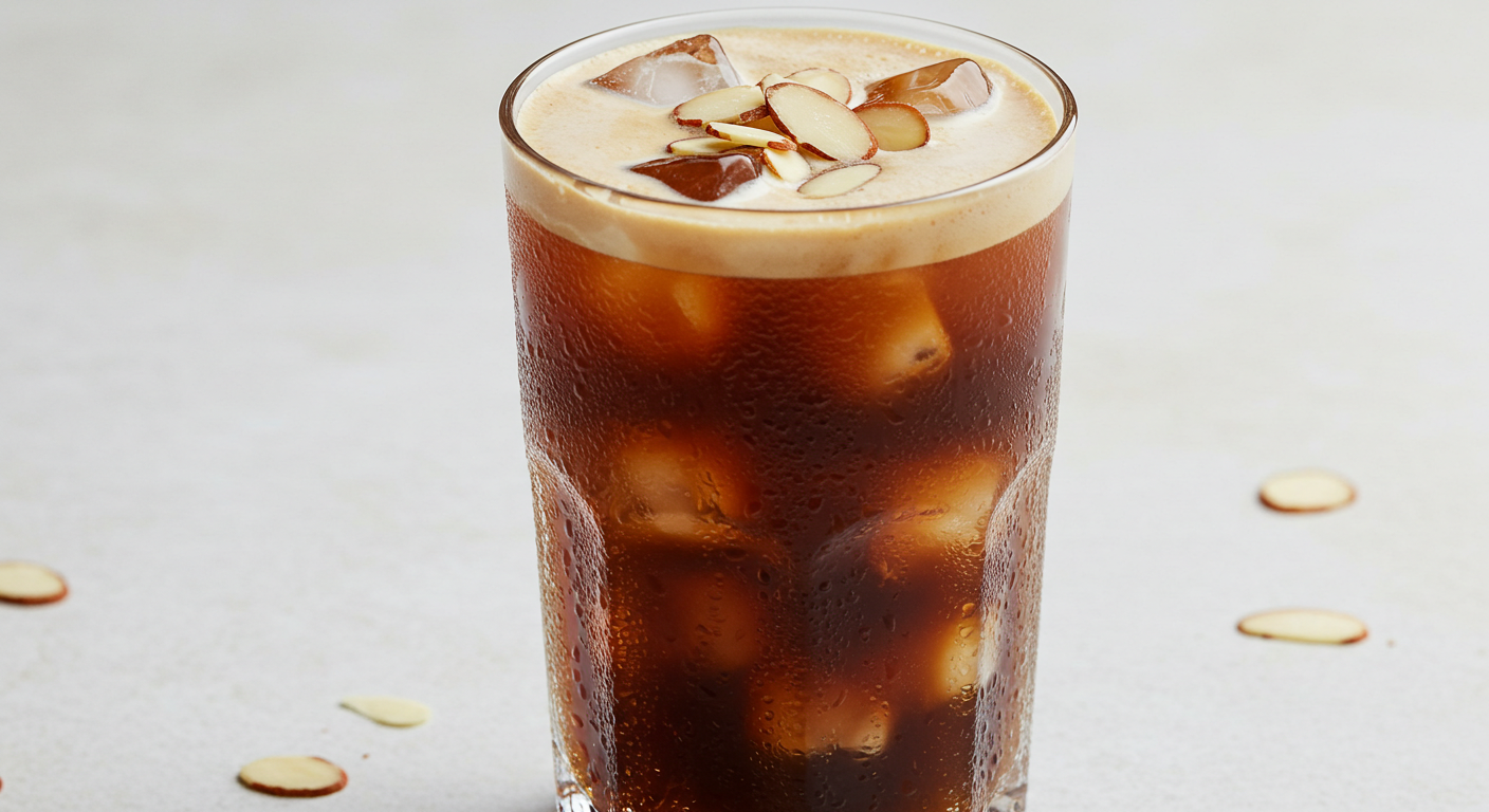Iced Almond Milk Coffee