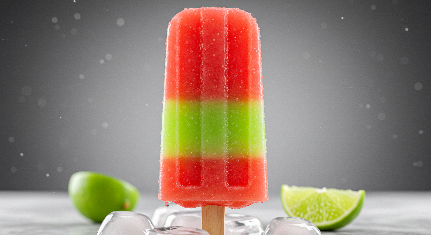 Watermelon Lime Ice Pop