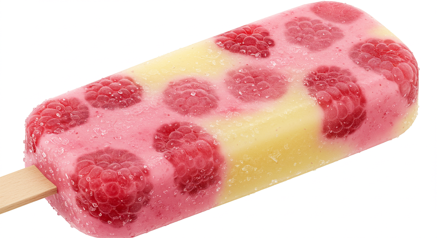 Raspberry Lemonade Ice Pop