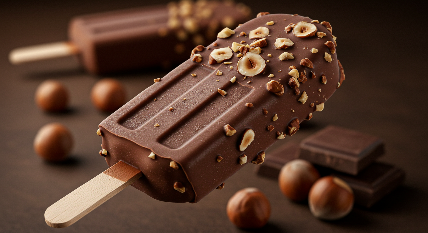 Chocolate Hazelnut Ice Pop